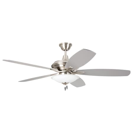 52 Jamison Ceiling Fan With Blades And Light Kit